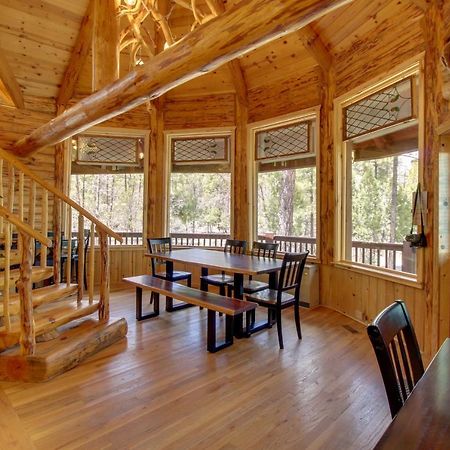 Lakeside Cabin On 2 Acres With Fire Pit And Hot Tub! Villa Pinetop-Lakeside Exterior photo