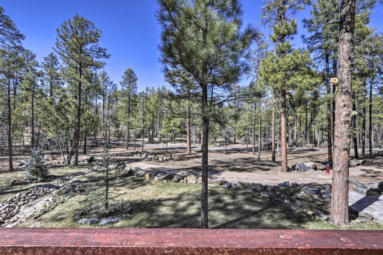 Lakeside Cabin On 2 Acres With Fire Pit And Hot Tub! Villa Pinetop-Lakeside Exterior photo