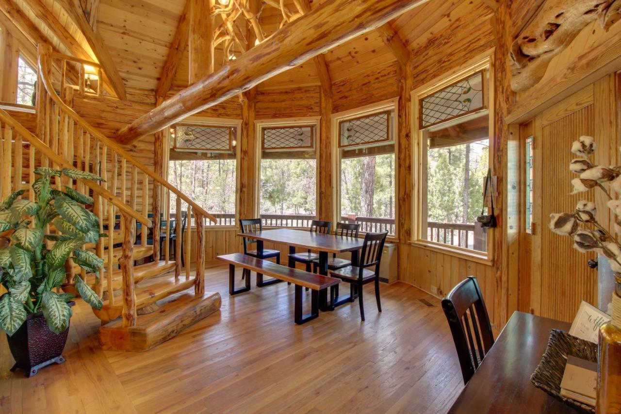 Lakeside Cabin On 2 Acres With Fire Pit And Hot Tub! Villa Pinetop-Lakeside Exterior photo