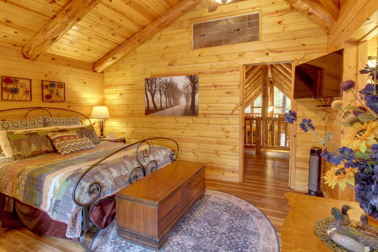 Lakeside Cabin On 2 Acres With Fire Pit And Hot Tub! Villa Pinetop-Lakeside Exterior photo