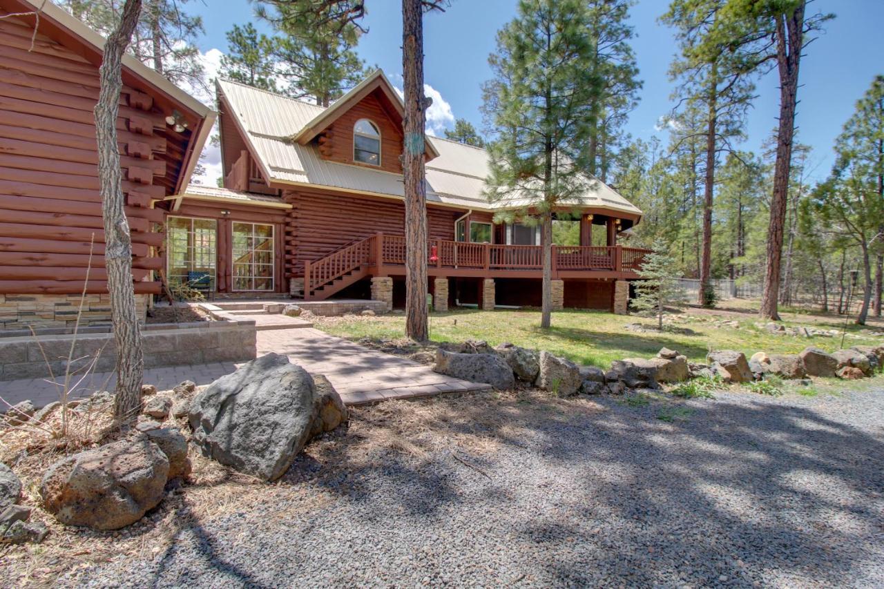 Lakeside Cabin On 2 Acres With Fire Pit And Hot Tub! Villa Pinetop-Lakeside Exterior photo