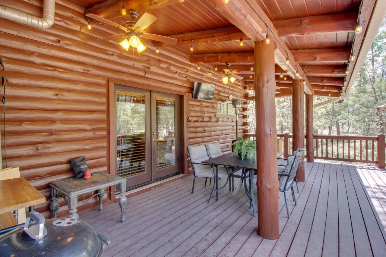 Lakeside Cabin On 2 Acres With Fire Pit And Hot Tub! Villa Pinetop-Lakeside Exterior photo